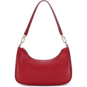 Women's G-Red Imported Fashion Mini Clutch Underarm Purse Hobo Mini Tote Bag